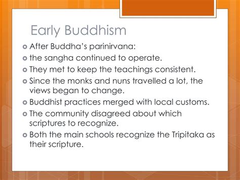 Ppt Branches Of Buddhism Powerpoint Presentation Free Download Id