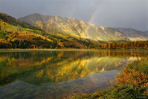 Beaver Lake Rainbow : Marble, Colorado : Mountain Photography by Jack ...