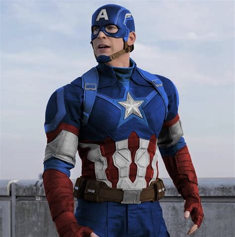 Captain America Classic Edit By Captain Raccoon By Tytorthebarbarian On