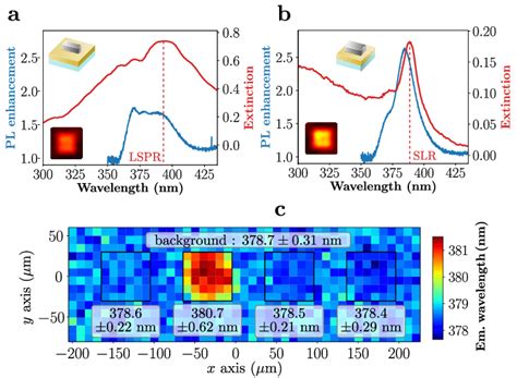 A Measured Extinction Spectrum And Pl Enhancement Factors From Array