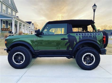 Two Door Ford Bronco Base Sasquatch Build Isnt Afraid To Get Down And