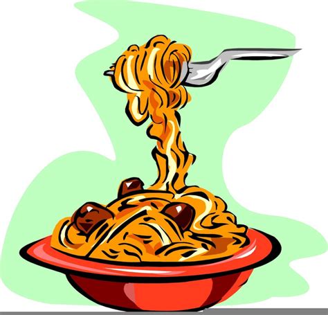 Spaghetti And Meatballs Clipart Free Images At Clker Vector