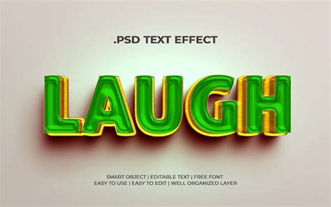 Efeitos De Texto 3d Psd PSD Premium