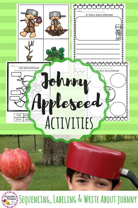 Johnny Appleseed Activities Sequencing Labeling And Write All About