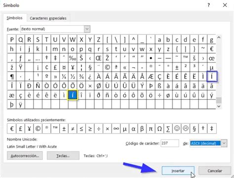 Í í Cómo escribir la letra I con acento en el teclado