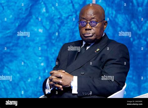 Ghana S President Nana Akufo Addo Attends The One Ocean Summit In