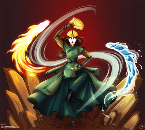 Avatar Kyoshi By Getsuart On Deviantart