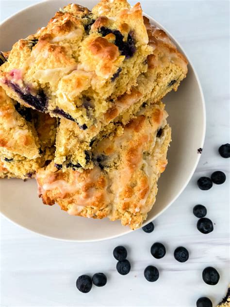 Gluten Free Lemon Blueberry Scones Recipe