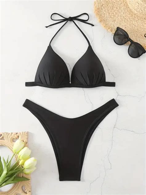 Underwire Push Up Bikini Sets Wide Shoulder Straps Temu