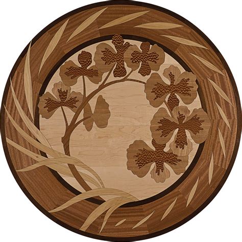 Hawthorne Wood Medallion Floor Medallion By Oshkosh Designs