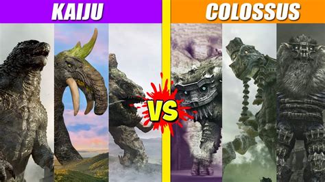 Monsterverse Kaiju Vs Shadow Of Colossus Battles Spore Youtube