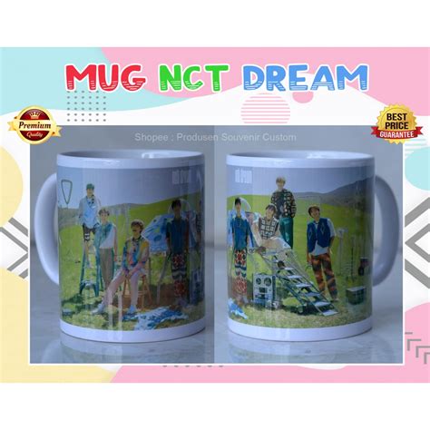 Jual Gelas Nct Dream Nct Mug Digital Printing Bonus Stiker Nct