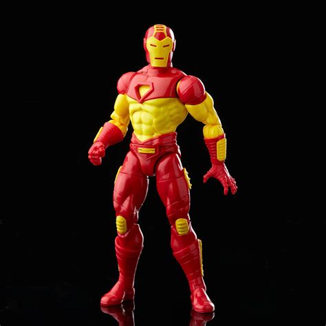 Marvel Legends Series Retro Iron Man 6 Inch Action Figure Toy 7