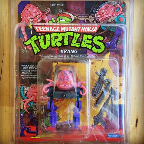 TMNT Krang 1989. | Teenage mutant ninja turtles toy, Retro toys, Ninja ...