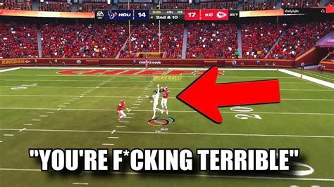 Making The Most TOXIC Trash Talker IN MADDEN 24 Rage Quit YouTube