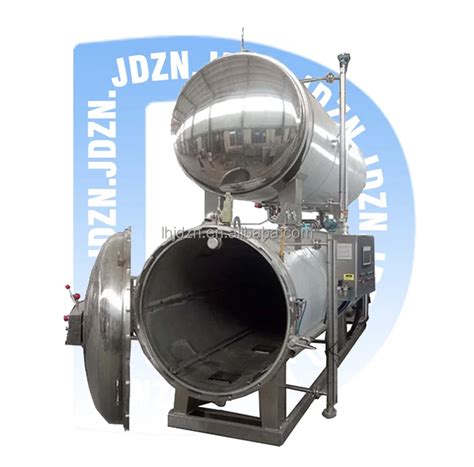 Industrial Food Sterilizer Autoclave Retort Machine For Glass Jars Tin