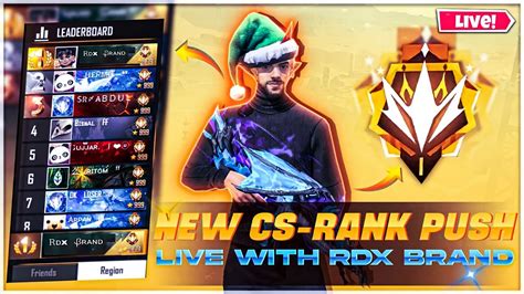 Free Fire Live New Cs Rank Push Ff Live Giveaway Diamond Team Code