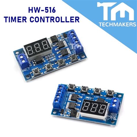 HW-516 DC 12V 24V LED Time Delay Relay Trigger Cycle Timer Switch Module