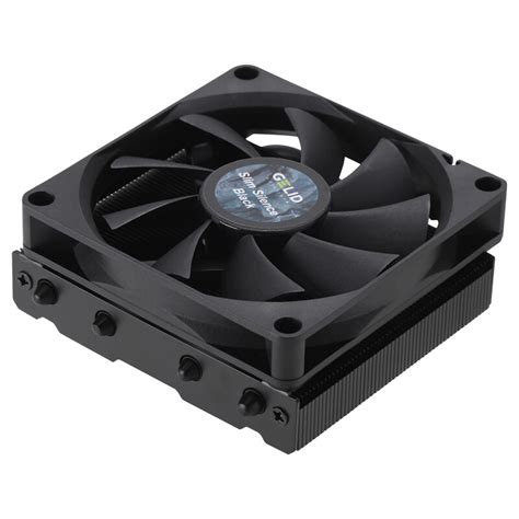 Gelid Announces Slim Silence Black Cpu Cooler Techpowerup