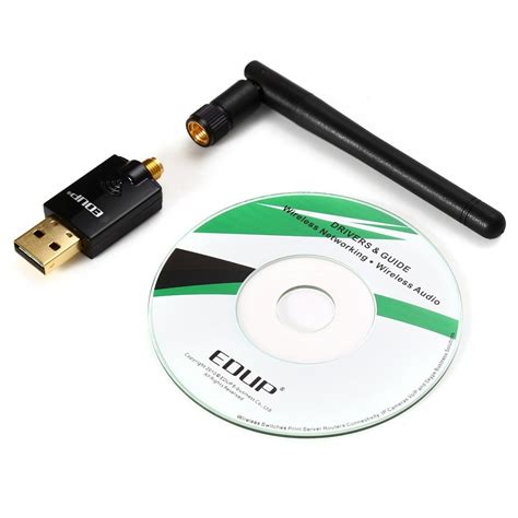 Edup Ep Db1607 Usb Wireless Network Adapter 600mbps Dual Band 24ghz 58ghz With 2dbi Antenna