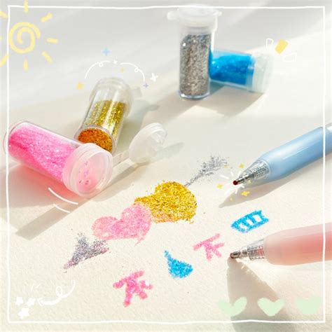 Jual Pulpen Warna Warni Pen Glitter Warna In Pena Glitter Warna