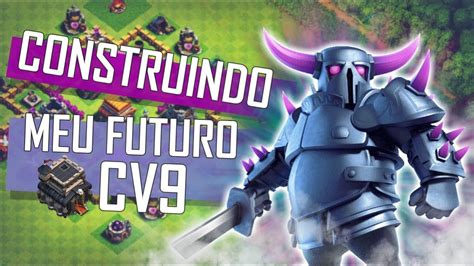 INICIANDO NO CLASH OF CLANS 9 EVOLUINDO RÁPIDO NA CONSTRUÇÃO DO MEU