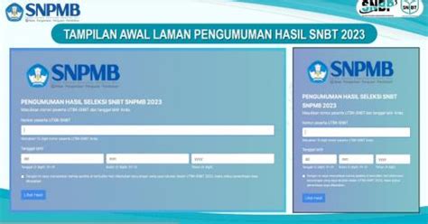 Catat Begini Tampilan Awal Pengumuman Lolos UTBK SNBT 2023 Okezone