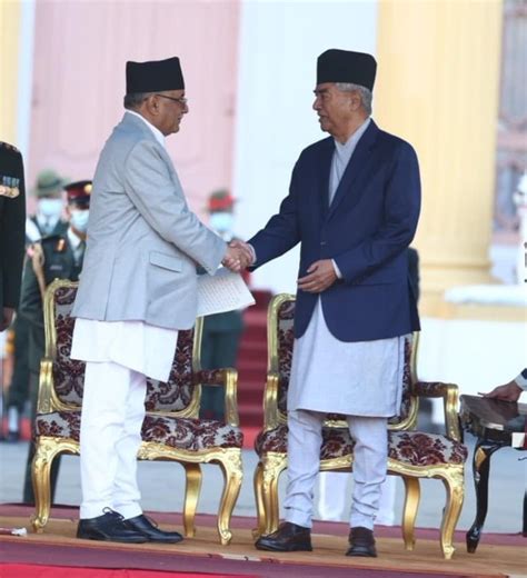 Pushpa Kamal Dahal Sworn In As 44th Prime Minister Of Nepal Odisha