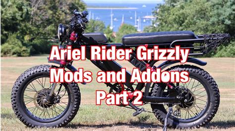 Ariel Rider Grizzly Tires Headlight And Rear Rack Mods And Addons