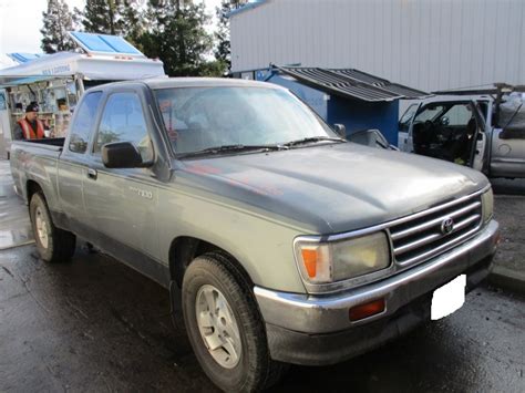 1996 TOYOTA T100 GREEN XTRA CAB 3.4L MT 2WD Z17584 - RANCHO TOYOTA ...