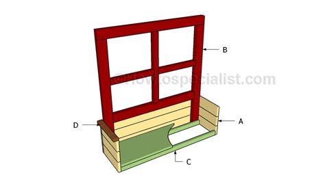 Window flower box plans | HowToSpecialist - How to Build, Step by Step ...