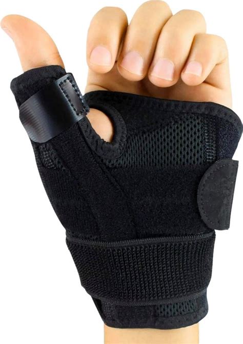 Kangka Duimbrace Effectieve Duimbandage Thumb Support Zwart