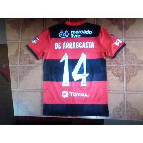 Camisa Flamengo Rubro Negra Jogo Final Carioca Numero De Arrascaeta