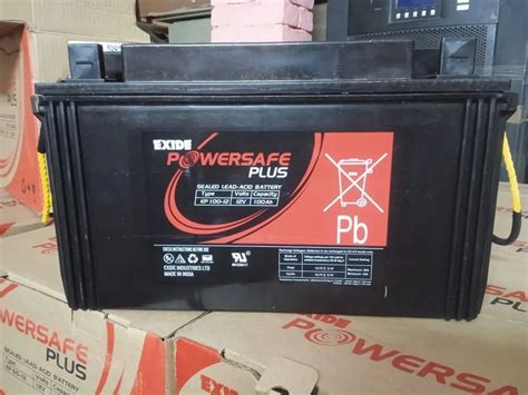 Exide Powersafe Smf 12v 100ah Battery 24 Months At Rs 7100 In New Delhi