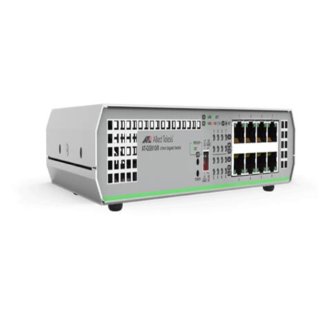 Switch Allied Telesis AT GS910 8 8 Ports 10 100 1000T Unmanaged