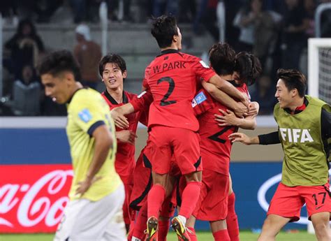 한국 축구 국가대표 일정 U20 월드컵 여전한 남미 강세한국은 아시아 유일 ‘8강 생존