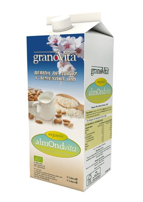 Bebida De Arroz Y Almendra Almondvita Bio 1 Litro Ananda Bio