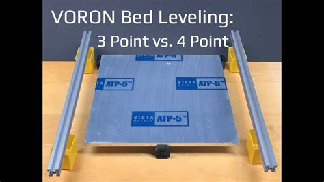 Intro To Voron Bed Leveling 3 Point Vs 4 Point Youtube