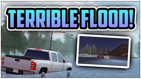 Greenville Gets Flooded From Hurricane Roblox Greenville Youtube