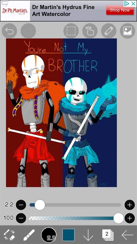 Youre Not My Brother Gztale Meets Gzswap Undertale Aus Amino