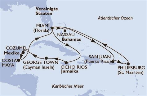 Msc Kreuzfahrten Karibik Reisen Informationsportal