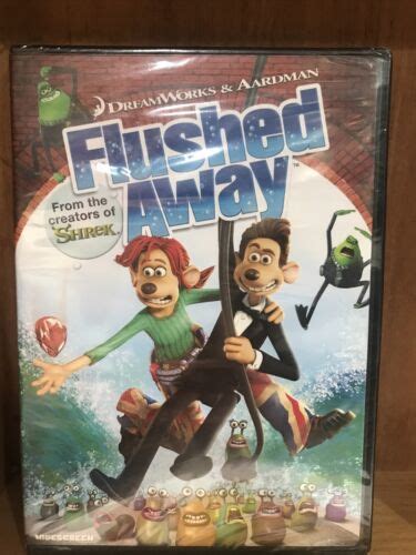 Flushed Away Dvd 2007 Hugh Jackman Kate Winslet Brand New Dvd