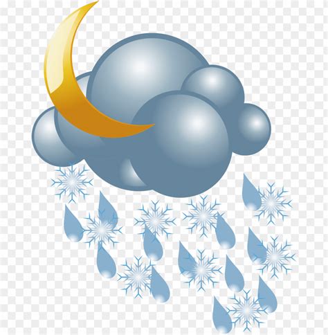 Rain And Snow Mixed Weather Rain Snow Mix Clipart Png Transparent