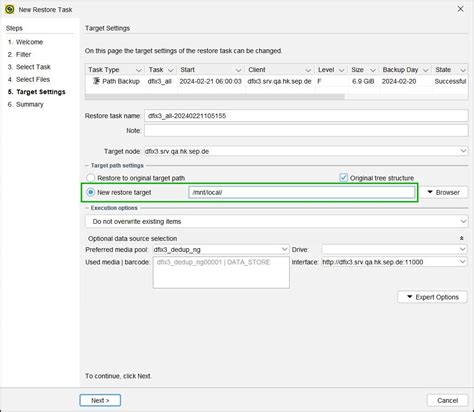 Sep Sesam Bare Metal Recovery Linux Recovery Sepsesam