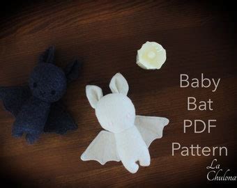 Bat Plush Pattern Etsy