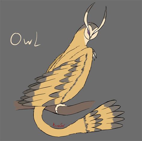 Owl dragon by AKuroSW on DeviantArt