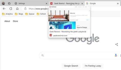 Enable Tab Preview On Hover In Microsoft Edge Geek Rewind