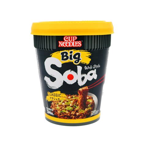 Nissin Big Soba Wok Style Cup Noodles Classic Sauce 113g