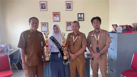 Nabila Saskia Siswi Sman Sidrap Juara Amkm Wakili Sidrap Ke Provinsi