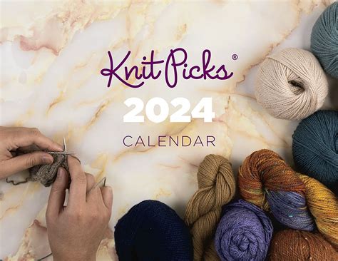 Knitting Pattern Calendar 2024 Dotty Gillian